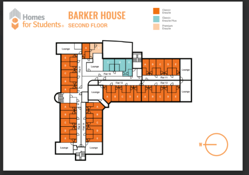 Barker House - Floorplans