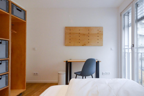 Cool double bedroom in Sendling