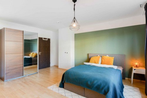 Nice double bedroom in a 5-bedroom apartment in Cologne