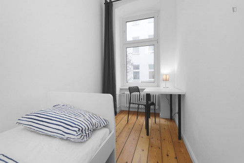 Delightful single bedroom near the Westhafen transport station