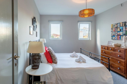 Inviting double bedroom in Lapa