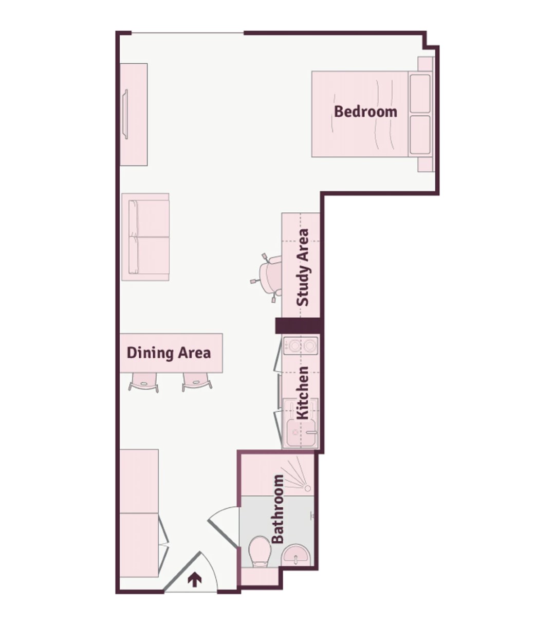  Luxury Plus Studio  -  Crown House  - Gallery -  6