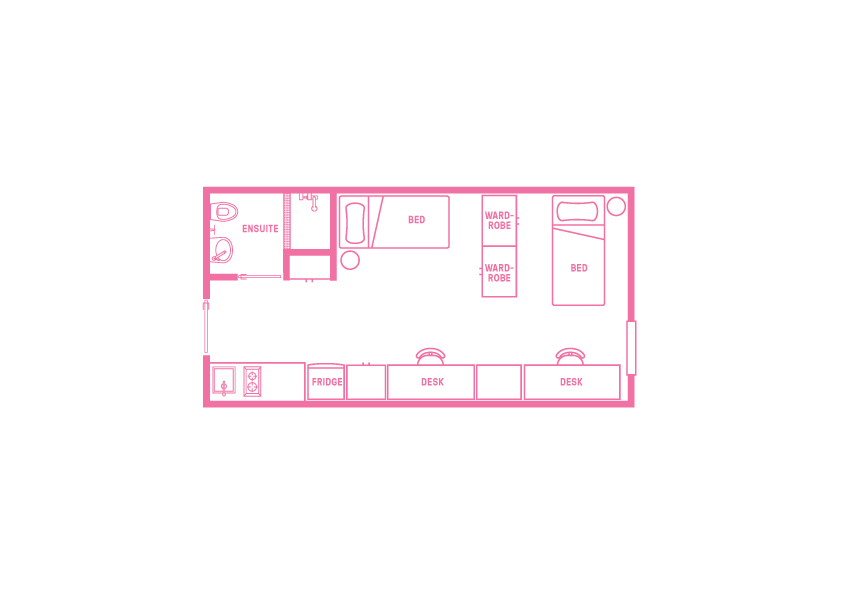 Ultra Twin King Single Bed Apartment - Scape Berkeley 1 - Gallery - 6