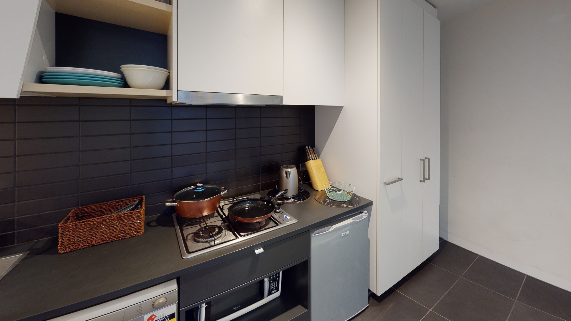  1 Bedroom Large  -  Student Living on Villiers, Melbourne | Student Accommodation  - Gallery -  2