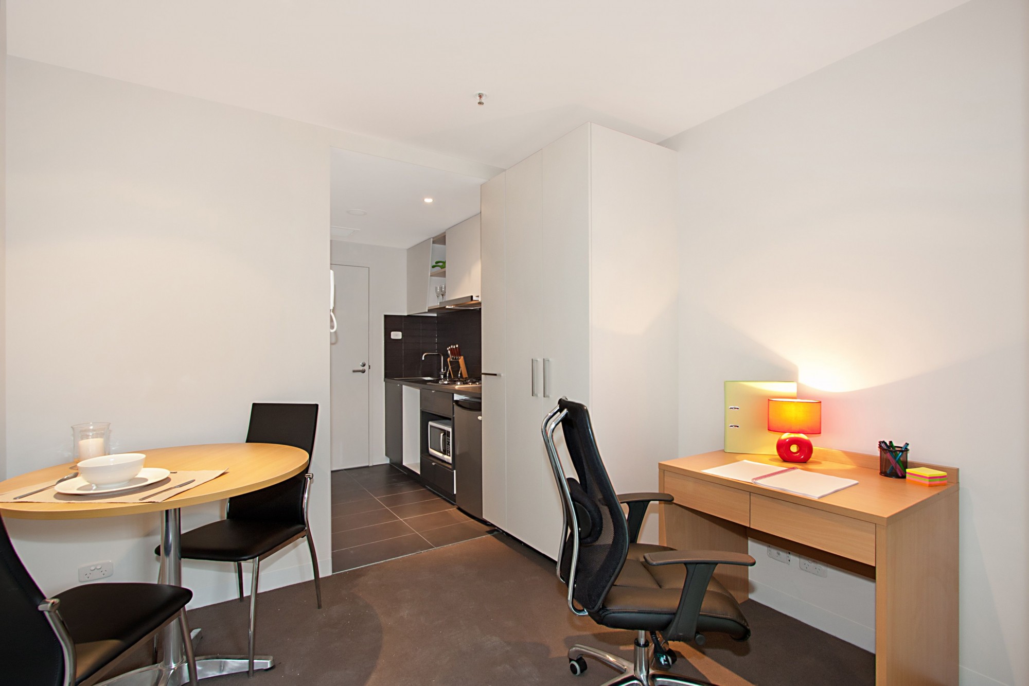  1 Bedroom (Air-Conditioned)  -  Student Living on Villiers, Melbourne | Student Accommodation  - Gallery -  1