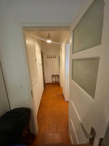 Very nice studio with a back patio, in Entre Campos