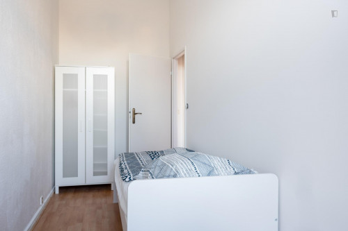 Cozy single bedroom with balcony in Pankow
