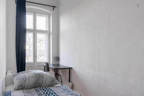 Cozy single bedroom with balcony in Pankow