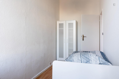 Cozy single bedroom with balcony in Pankow