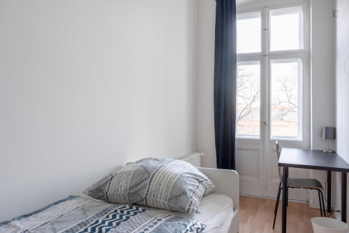 Cozy single bedroom with balcony in Pankow