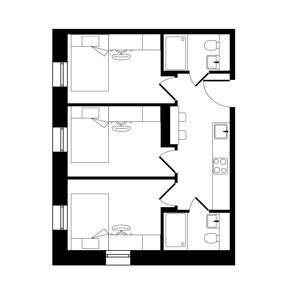 3 Bed Apartment - Chapter Ealing - Gallery - 2
