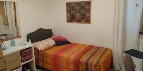 Single bedroom in a 4-bedroom apartment near Piazza Don Luigi Sturzo