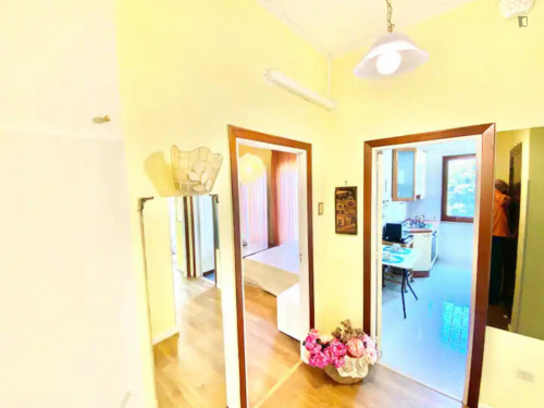 Appartamento soleggiato con ampia terrazza, giardino e parcheggio