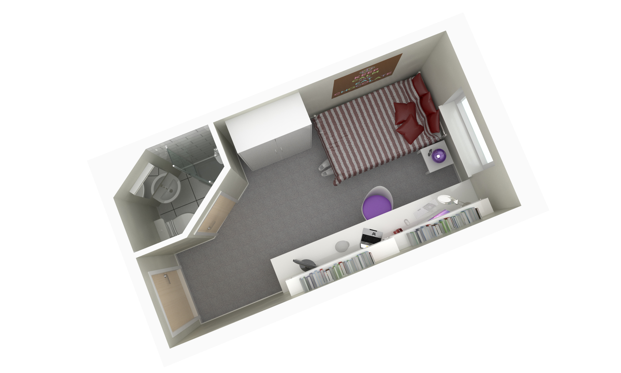  Deluxe En-Suite - Behn Hall  -  Canterbury Student Village  - Gallery -  4