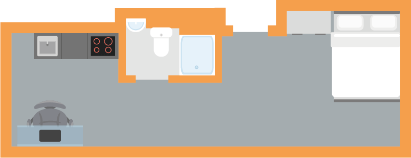  Deluxe Studio - Behn Hall  -  Canterbury Student Village  - Gallery -  5