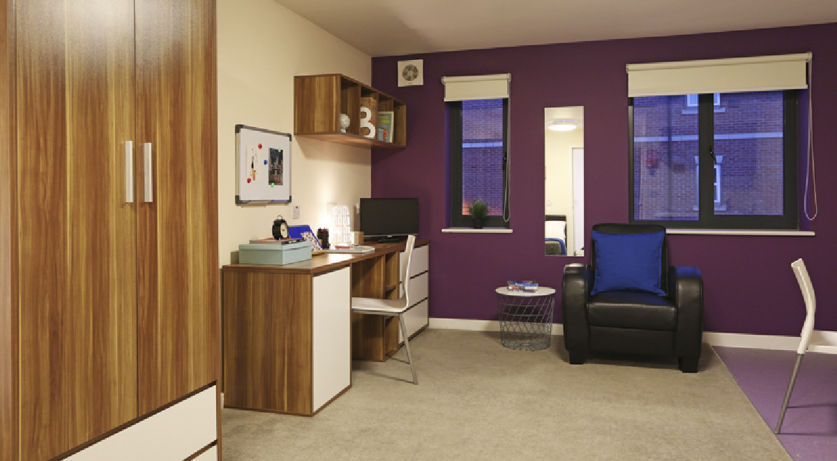  Deluxe Studio - Behn Hall  -  Canterbury Student Village  - Gallery -  4