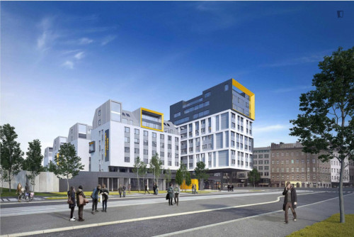 Amazing ensuite bedroom with double bed in vibrant student hub close to University of Vienna