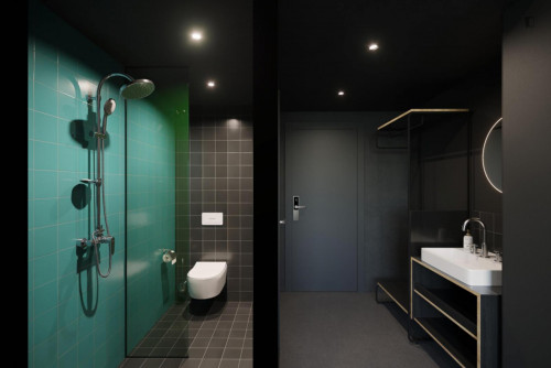 Amazing ensuite bedroom with double bed in vibrant student hub close to University of Vienna - Gallery - 18