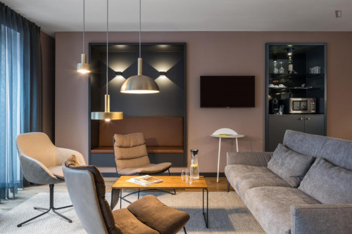 Appealing studio in a residence, in Bahnhofsviertel