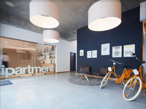 Welcoming studio in a residence, in Gallus