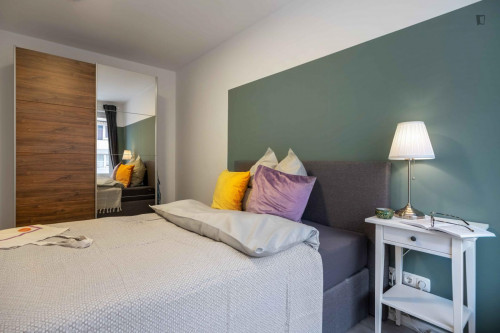 Charming double bedroom in Sendling-Westpark