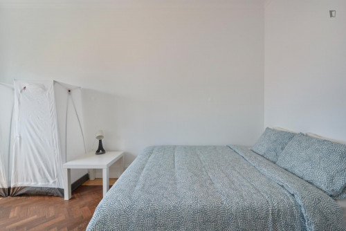Large double bedroom in Marquês de Pombal