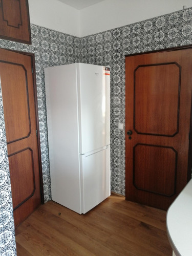 Bed in a nice twin bedroom, in Ramalde