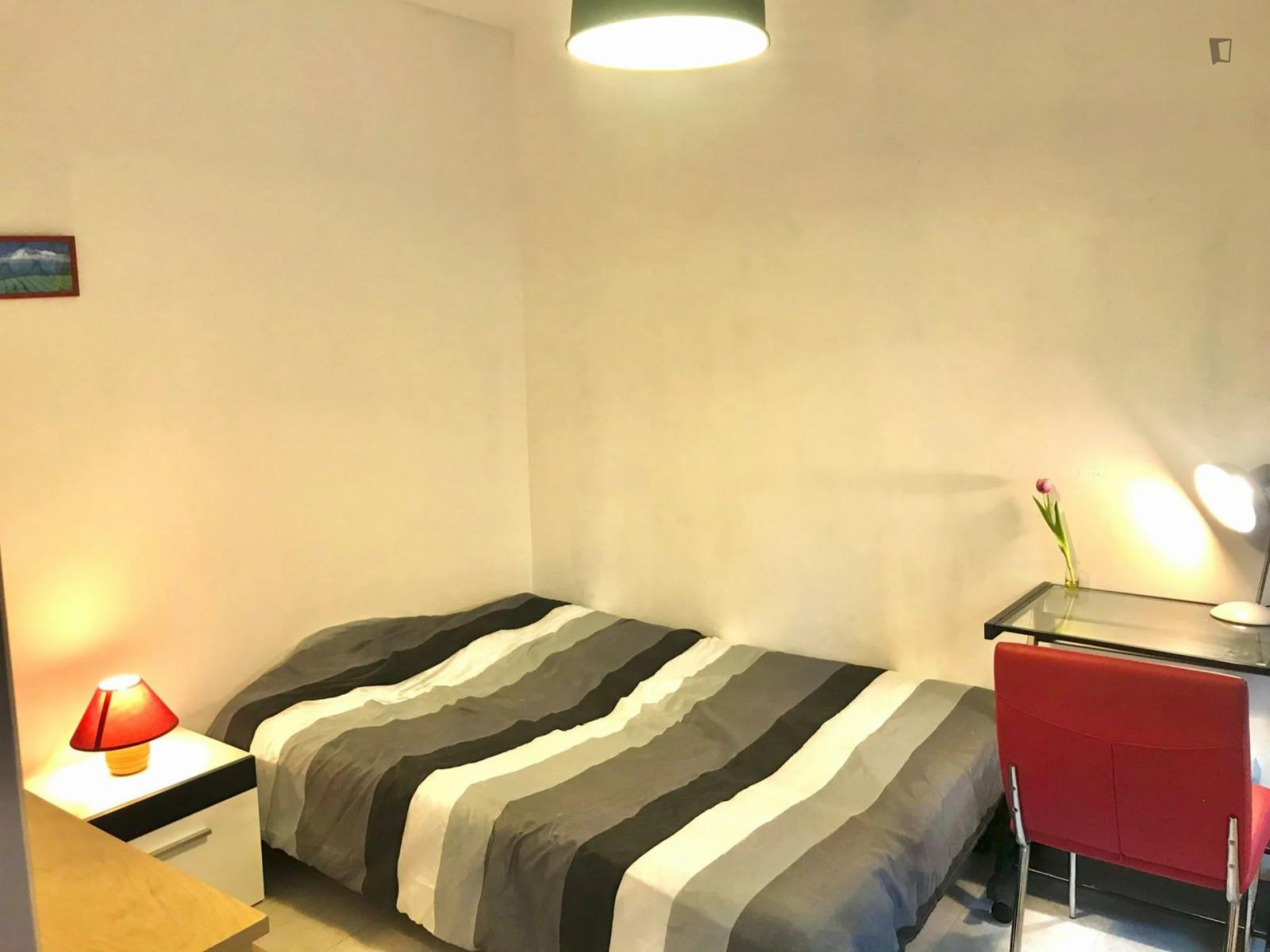Comfortable Double Bedroom In Perrache - 1