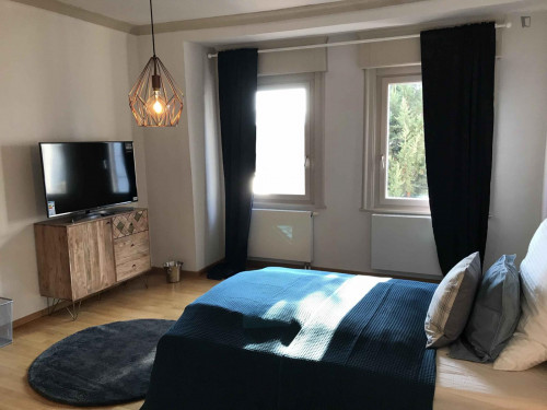 Comfy single bedroom with TV close to Universität Stuttgart