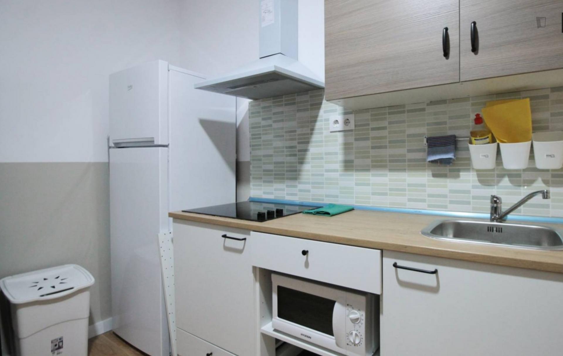 Cool single bedroom in El Raval neighbourhood