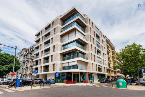 Colourful 1-bedroom flat in Saldanha