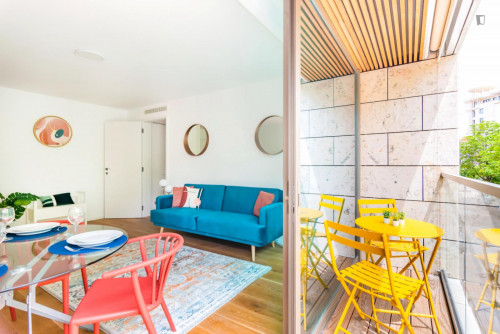 Colourful 1-bedroom flat in Saldanha - Gallery - 14