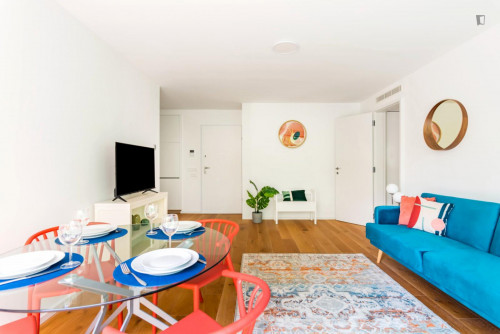 Colourful 1-bedroom flat in Saldanha