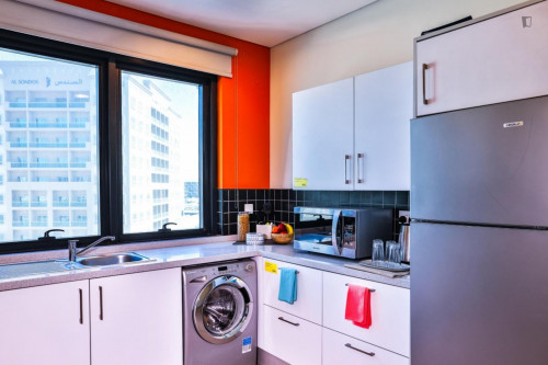 Charismatic single bedroom in a residence, near Zayed University