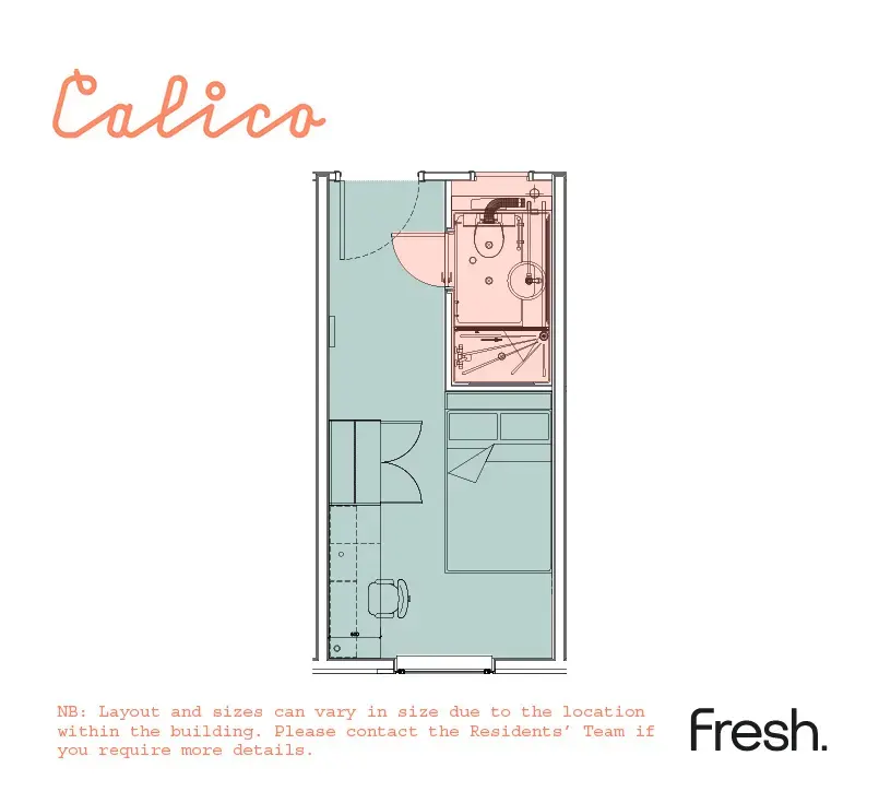  Block A Gold En Suite Floors 1-6  -  Calico  - Gallery -  8