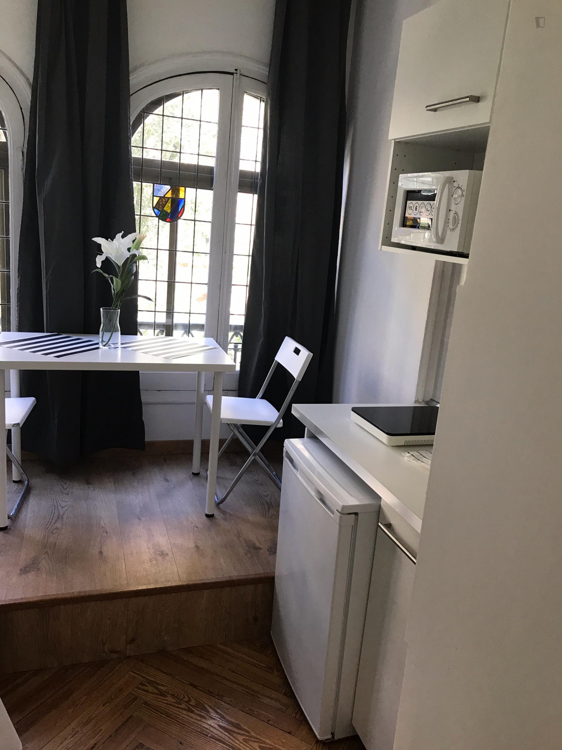 Stunning studio in student-popular Gaztambide