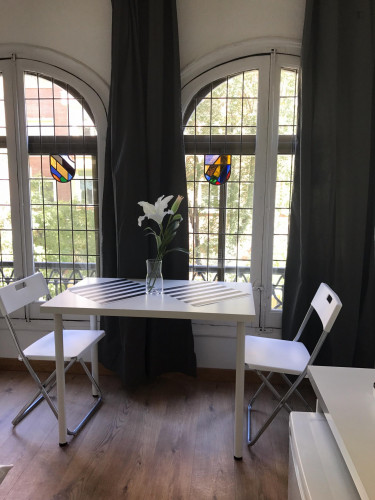 Stunning studio in student-popular Gaztambide - Gallery - 12