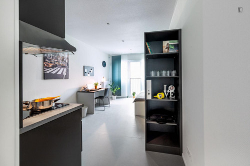 Great-looking studio in a residence in Essen