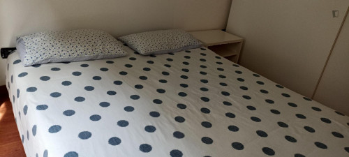Double bedroom in the city center in a very quiet house