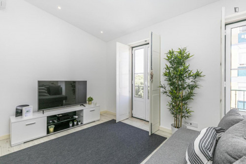 Sunny 1 bedroom apartment near Saldanha with a sofa-bed - Gallery - 16