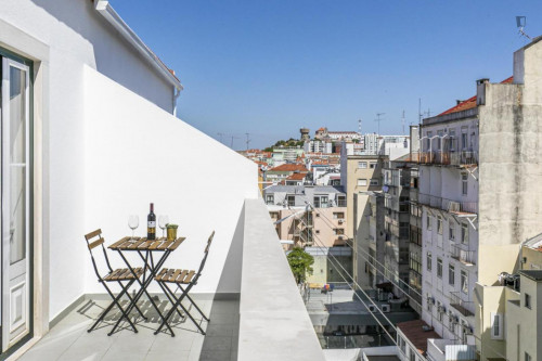 Sunny 1 bedroom apartment near Saldanha with a sofa-bed - Gallery - 6