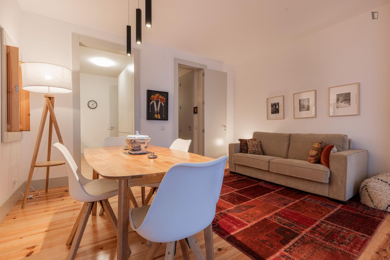 Delightful 1-Bedroom Flat In Graça - 1