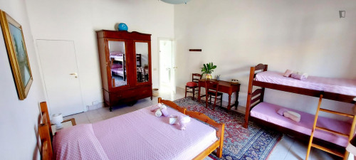 Double room with private bath, kitchen and balcony in Palermo's historic center - Gallery - 34
