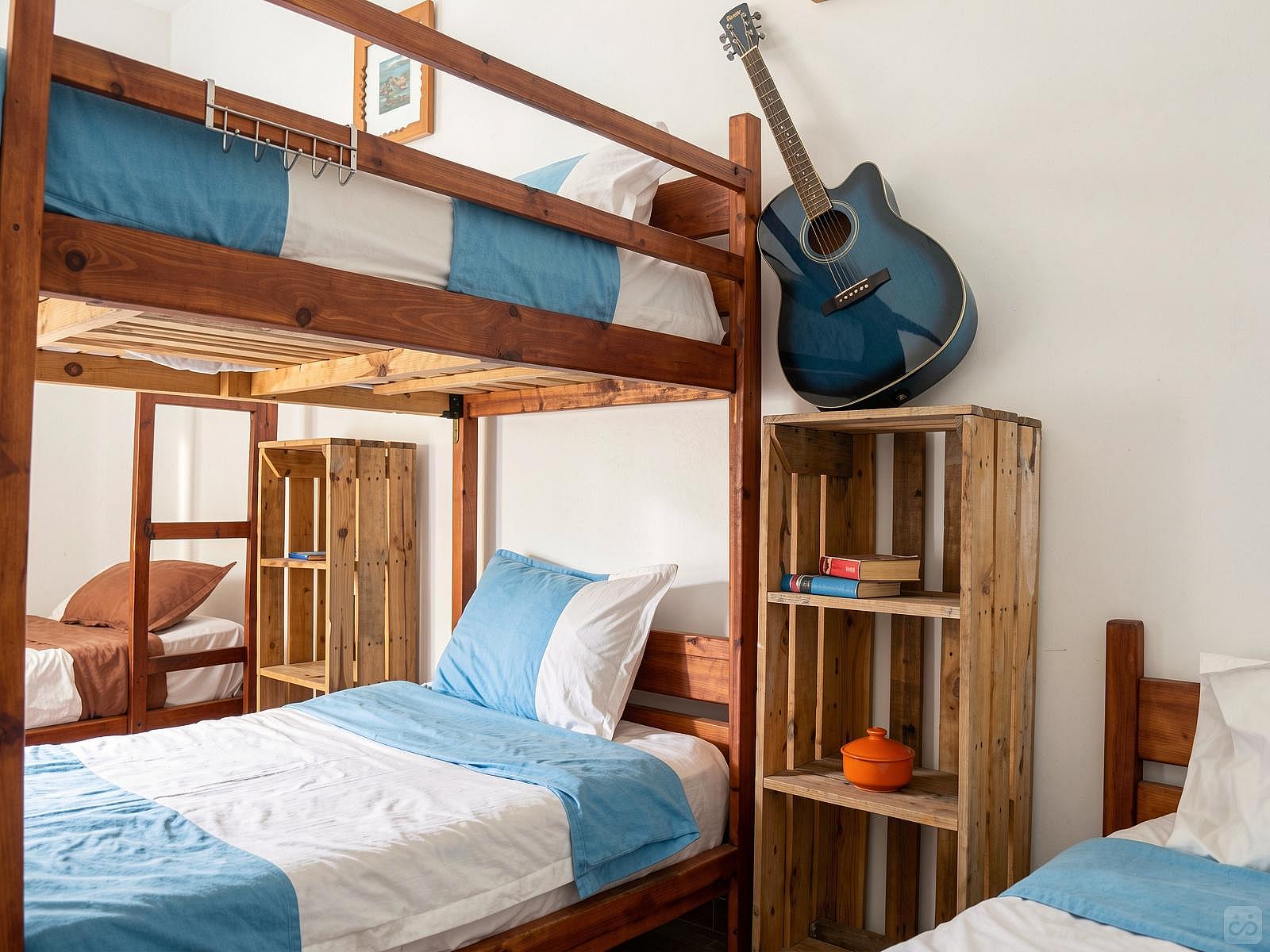  5-Bed Mixed Gender Dorm Room  -  Stunning Charming Complex w/ Sea View + Surf Class + Coworking  - Gallery -  1