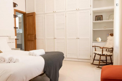 Welcoming one-bedroom apartment with sofa bed near Villa Borghese