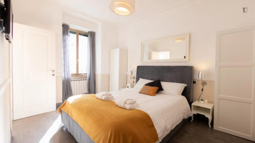 Modern two-bedroom apartment in Testaccio