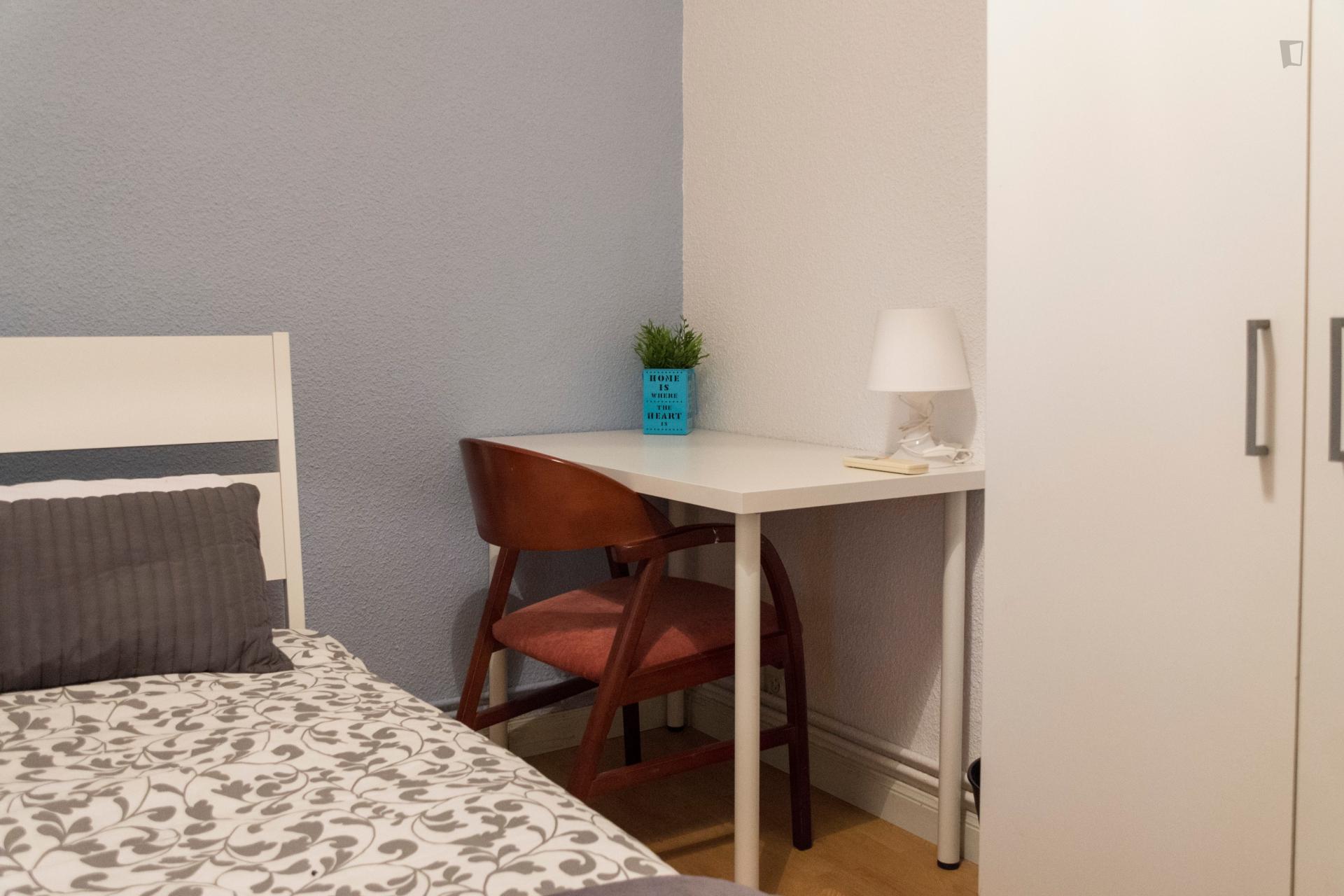 Lovely double bedroom in Recoletos