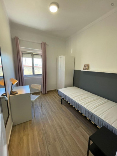 Cosy single bedroom in a 4-bedroom apartment near Instituto Politécnico de Santarém
