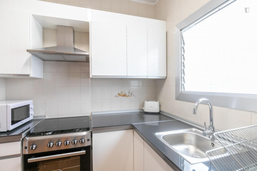 Nice 3-bedroom apartment near Les Corts metro station