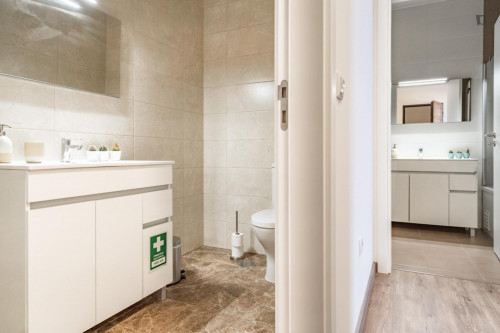 Bright 3-bedroom flat in Ponte de Sor